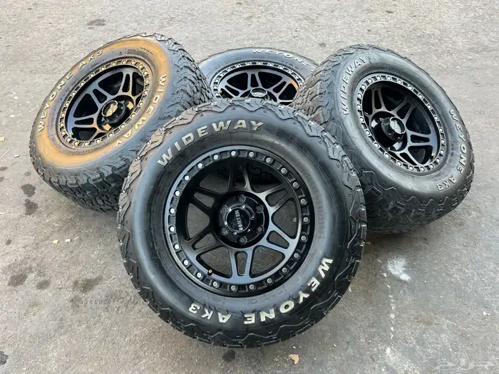 جنوط   ميتود اسود مقاس 17 مع كفرات حجرية تاريخ 23 جمس 3