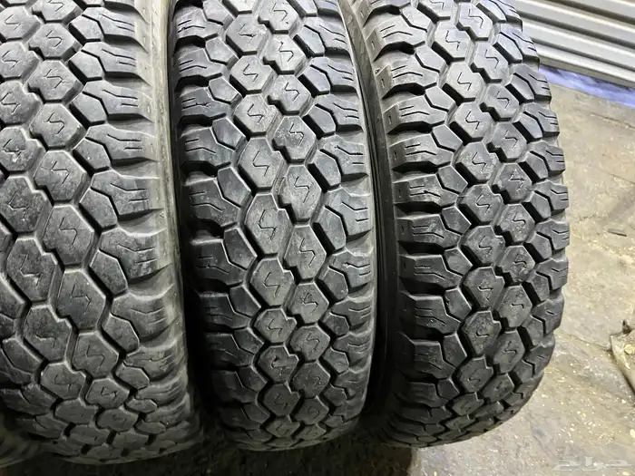 كفرات دنلوب ابو لبنه مقاس 235 85 16 18