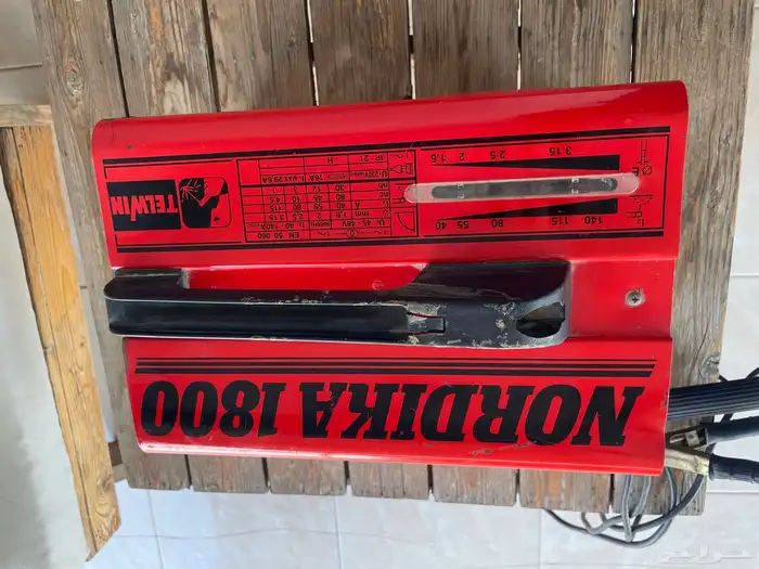 مكينة لحام شبه جديده ما استخدمت 0