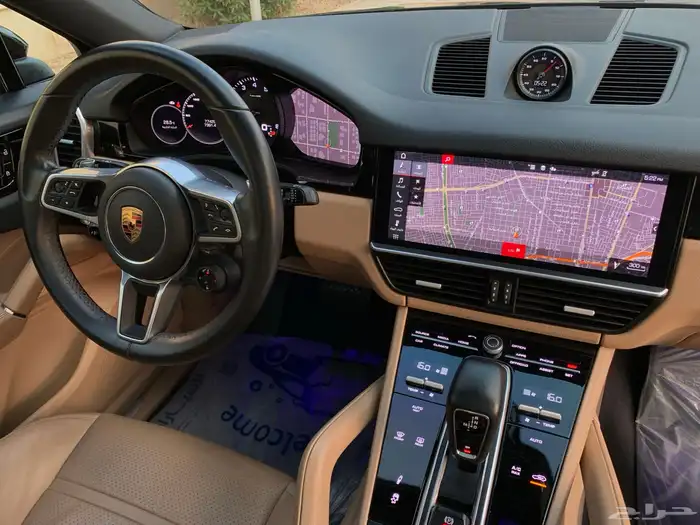 بورش كايين موديل 2020 بحالة الوكاله ممشى 78 الف 38