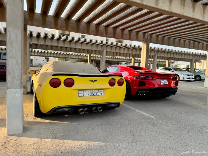 كورفيت C8 ستنغراي كشف كهربائي Corvette C8 2023 أحمر ناري 28