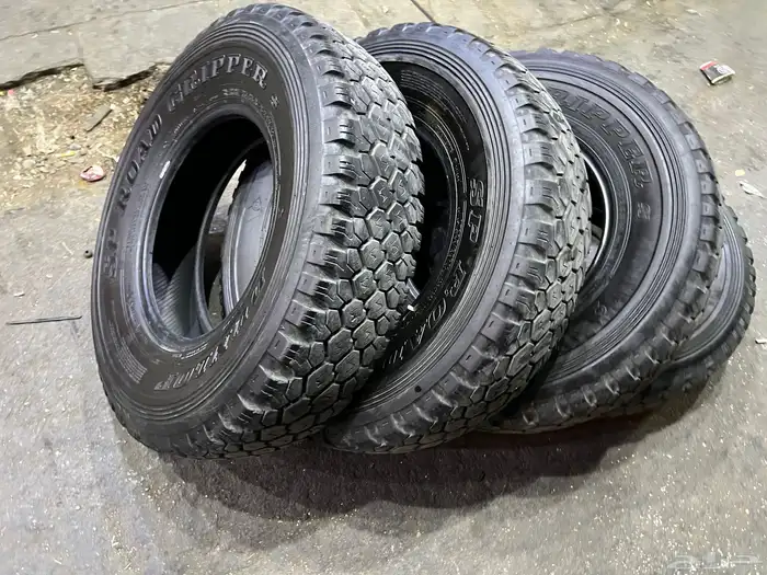 كفرات دنلوب ابو لبنه مقاس 235 85 16 7