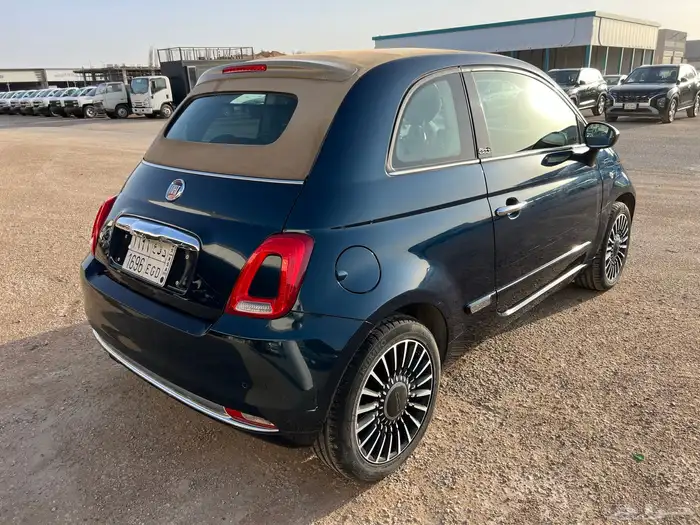 فيات 500C 2020 نظيف مخزن مستخدم واحد ممشى قليل سعودي 9