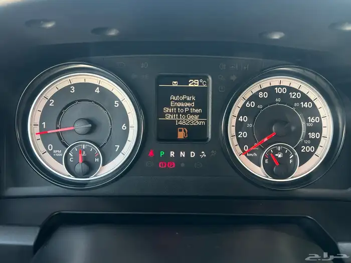 دودج رام 2017 8سلندر بدون دبل 25