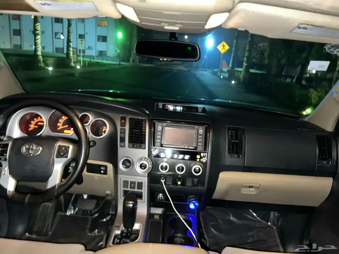 سكويا 2015 نص فل دبل فتحه ثلاجه SR5 17