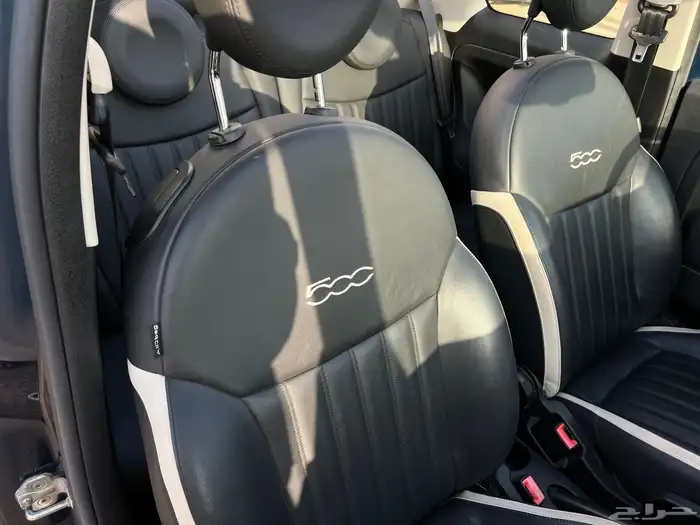 فيات 500C 2020 نظيف مخزن مستخدم واحد ممشى قليل سعودي 16