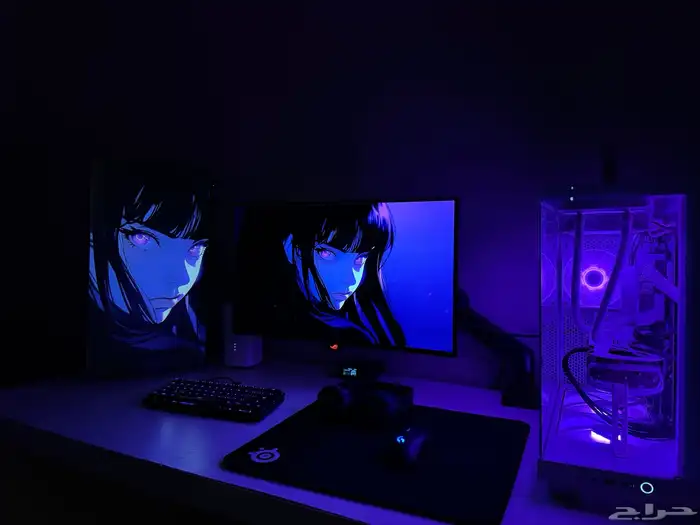 ست اب بي سي مواصفات عالية 4080سوبر 9800x3d مع اوليد 240hz 7