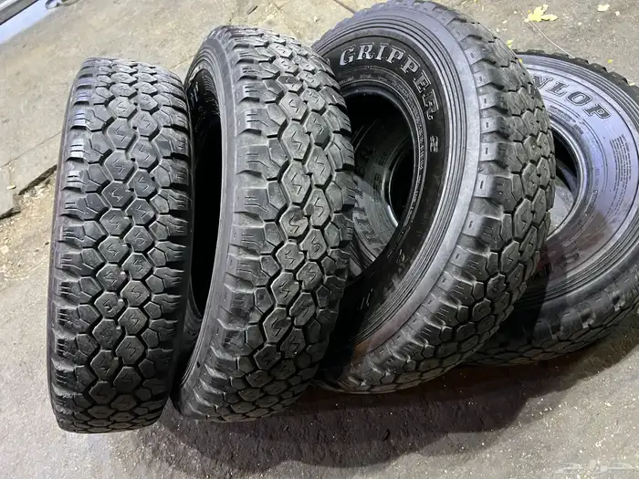 كفرات دنلوب ابو لبنه مقاس 235 85 16 9