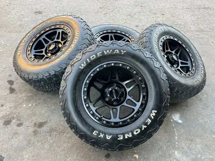 جنوط   ميتود اسود مقاس 17 مع كفرات حجرية تاريخ 23 جمس 1