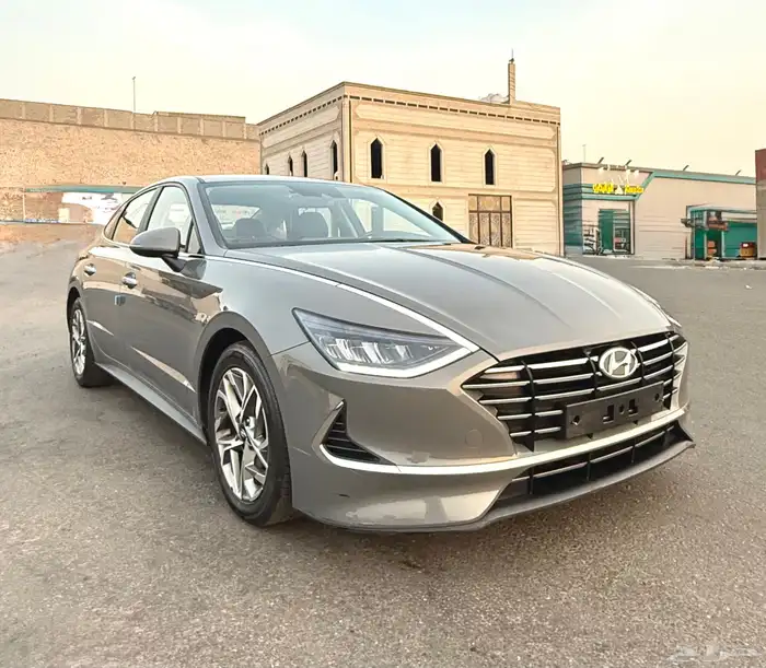 سوناتا 2021 فل كامل بدون بنورما بحالة الوكاله للبيع 7