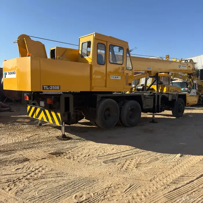 كرين تدانو 25 طن بطاقه جمركيه 2