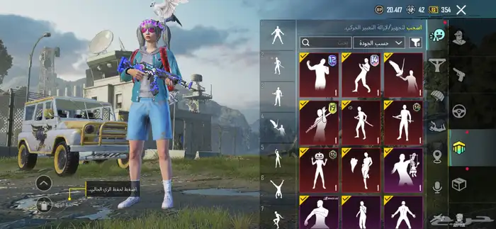 حساب ببجي 19