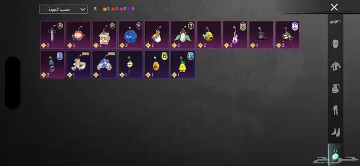 حساب ببجي 14