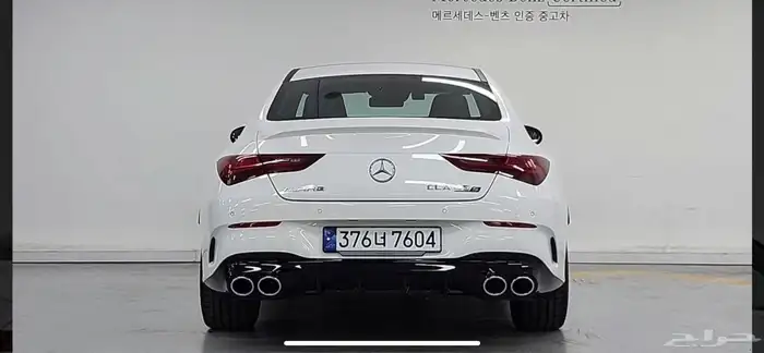 مرسيدس CLA45 2025 اصفار 2