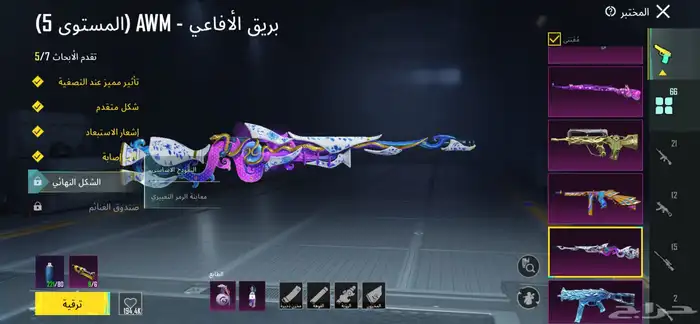 حساب ببجي لفل 75 29