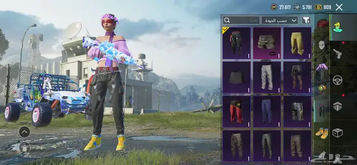 حساب ببجي للبيع 10