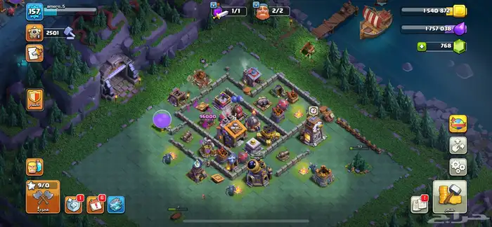 حساب كلاش اوف كلانس تاون 12 ماكس (بيعت الله يبارك له) 6