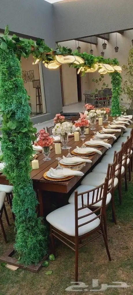 تنسيق حفلات وشاشات بالمتر 25