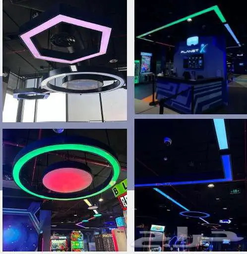 للبيع  إضاءات سقف احترافية بحالة ممتازة 0