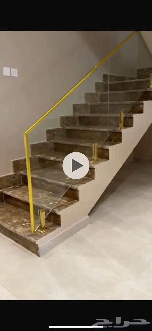 درابزين جديد مع زجاج 1