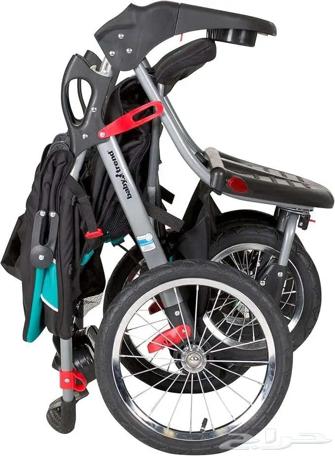 للبيع عربة أطفال توأم ماركة بيبي ترند 4