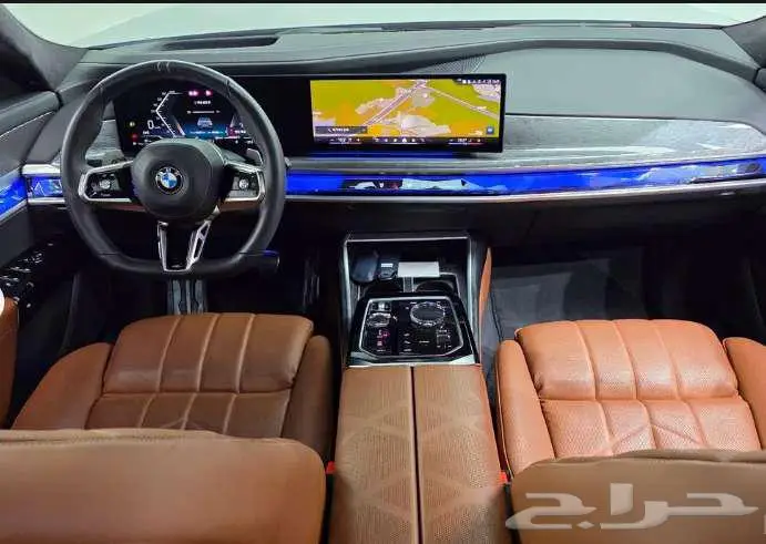 بي ام دابليو 740i M 2023 معرض الميموني للاستيراد من كوريا 9
