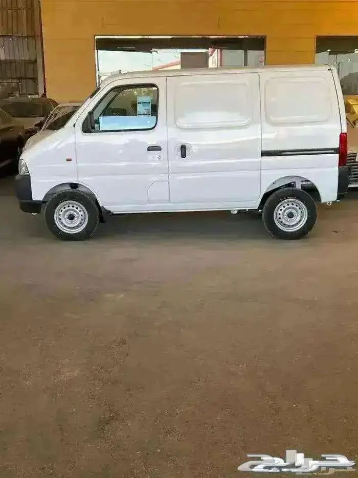 سوزوكي ايكو فان بضاعه بنزين قير عادي 2025 متوفر لدى الحسن 1