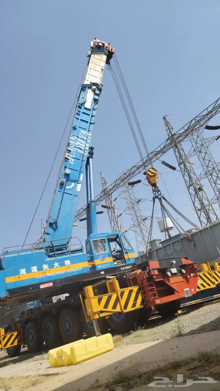 كرين ونش رافعه 200طن 5