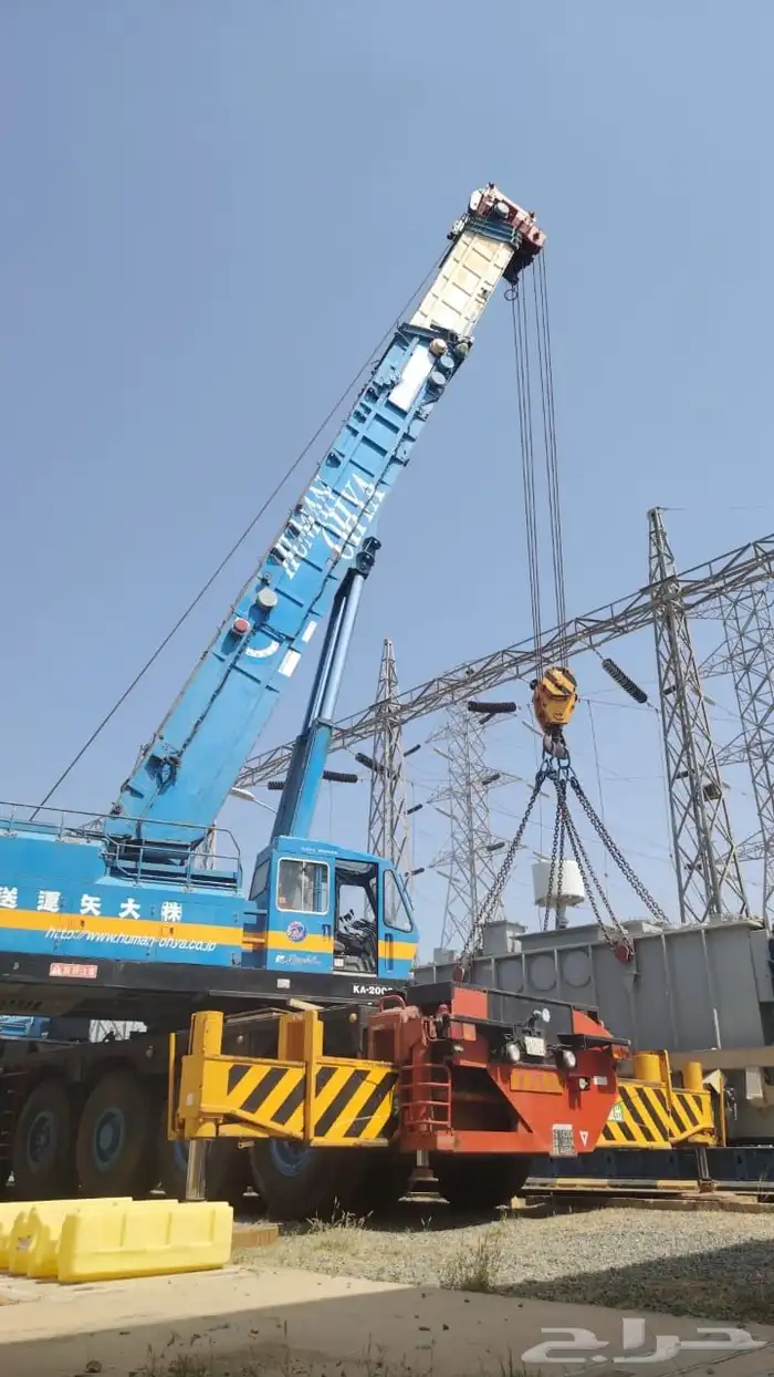 كرين ونش رافعه 200طن 4