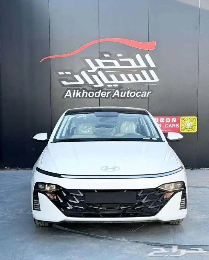 هونداي اكسنت فليت 2026 لدى الخضر للسايارت 4