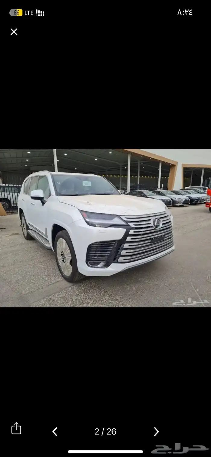 جيب لكزس 2025 اف س وبي بي اقل سعر في السوق 5