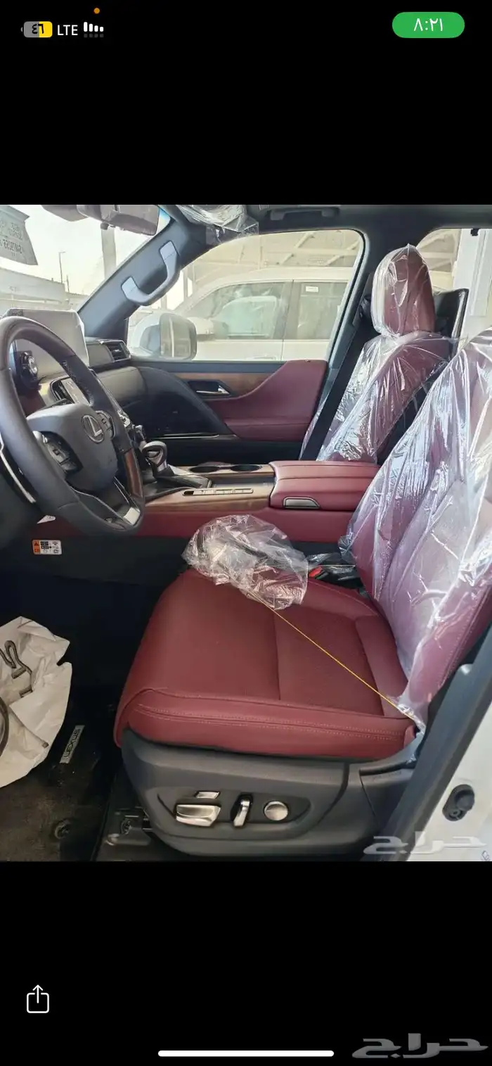 جيب لكزس 2025 اف س وبي بي اقل سعر في السوق 7