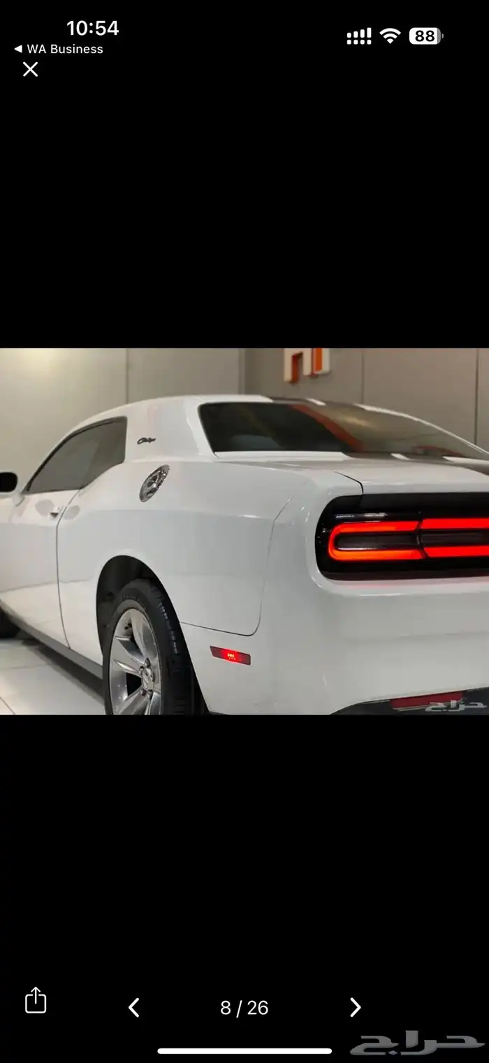 دودج تشالنجر 2017 مكينة وبودي وكالة  ممشى 85 الف اصلي فقط 3