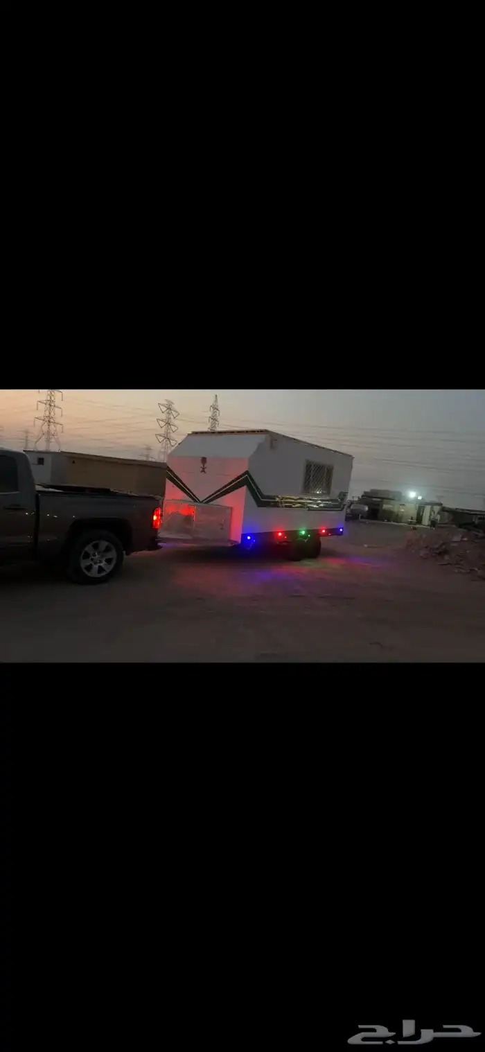 كرفان تفصيل 5 متر في متربن ونص صافي 20