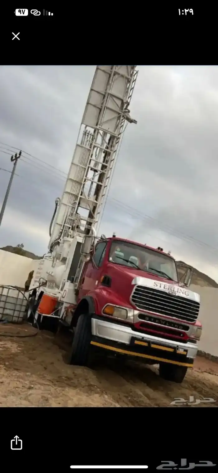 حفار ابار ارتوازية الدرب جازان 5