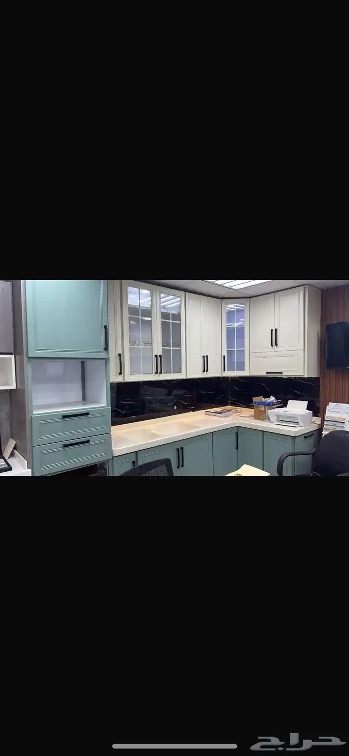 مطبخ صاج فخم جدا  جدا  والرخام درجه اولى 1