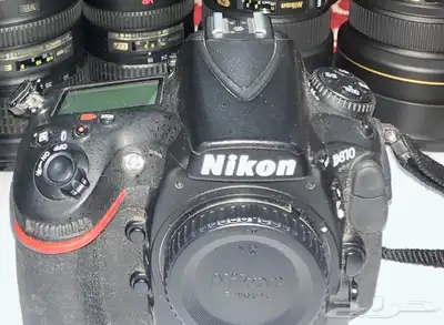 كاميرا نيكون D810 مع جميع الملقحات index