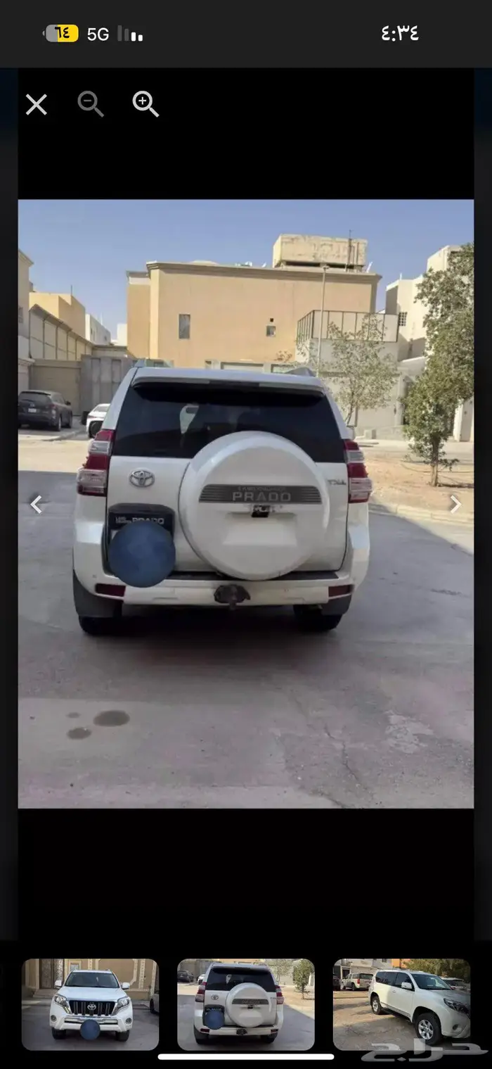 برادو 2016 دوفلك فتحة 6 سلندر سبير علاق 6