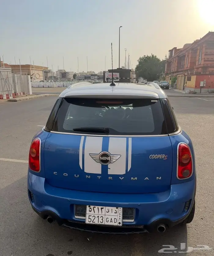 ميني كوبر كانتري مان 2014 فل كامل.. اللون ازرق وابيض 8