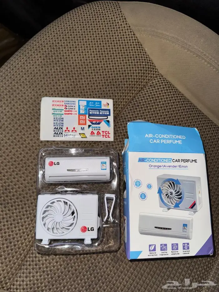 معطر سيارة على شكل مكيف سبيلت 0