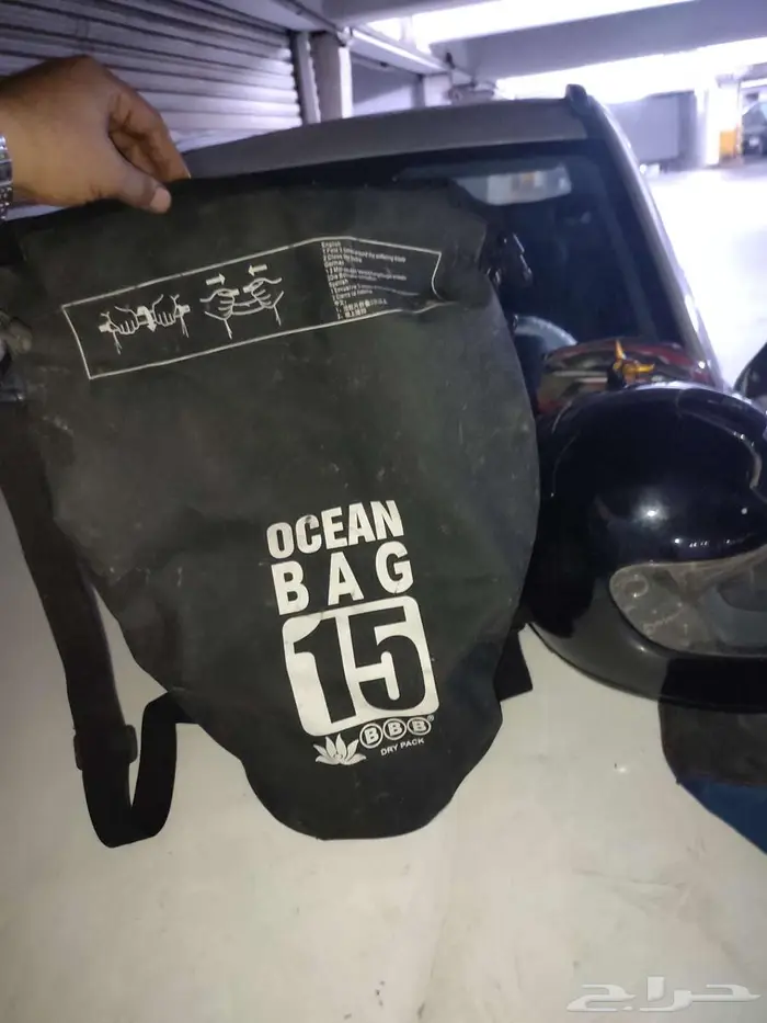 شنطة ضد الموية بحالة جدا  ممتازة 0