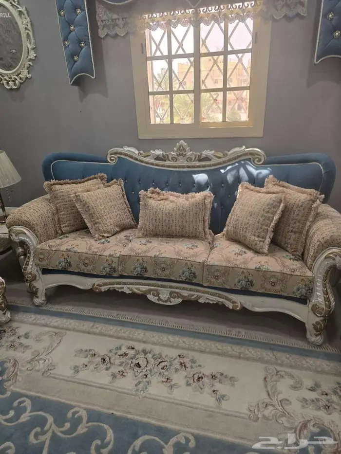 كنب تركي كلاسيكي للبيع مكة 1