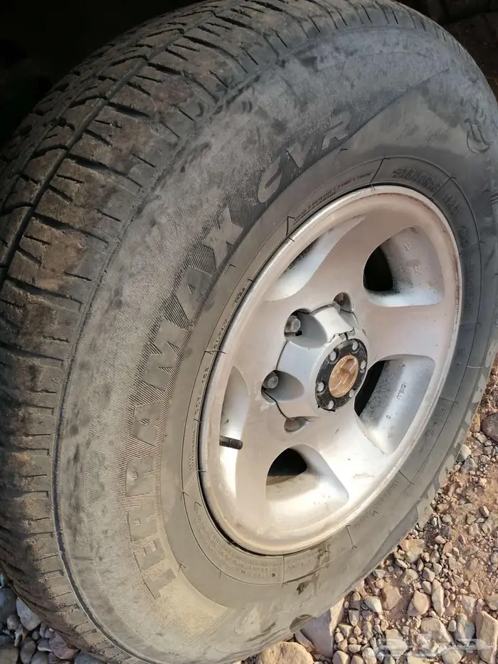 جنوط المنيوم مقاس 16 مع كفراتهم 0