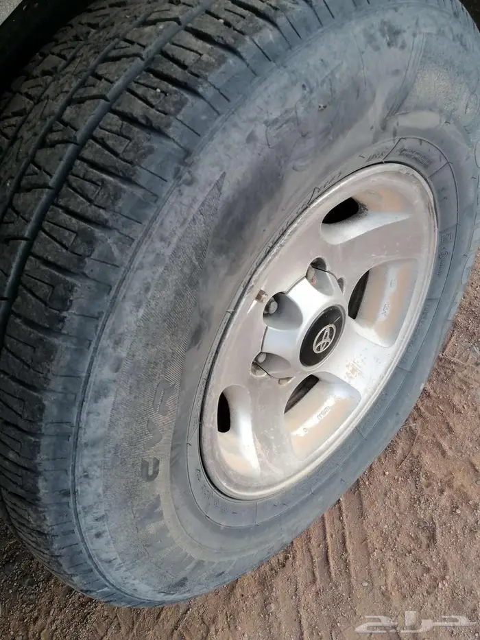 جنوط المنيوم مقاس 16 مع كفراتهم 1