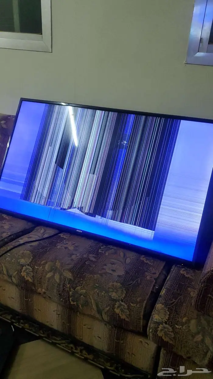 شاشه 55 بوصه مكسورة للبيع 0