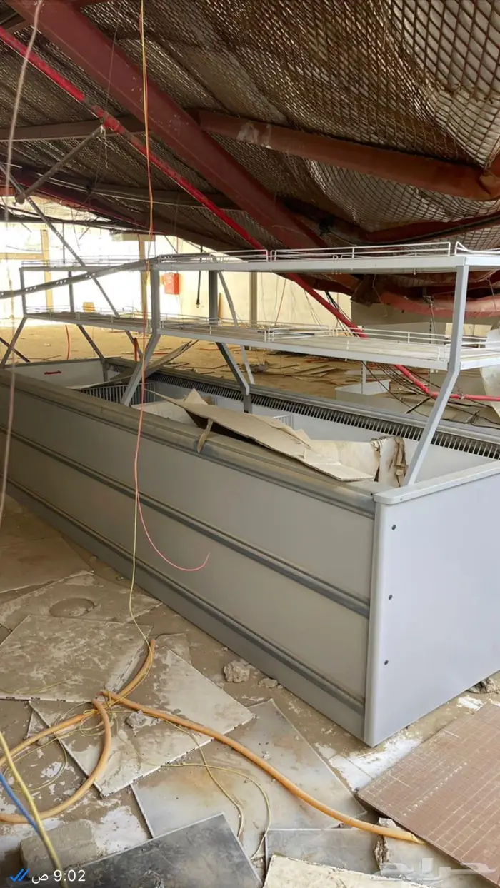 ثلاجة مبردات ومجمدات مركزية مفتوح 3متر جديد لم تستخدم بعد 3