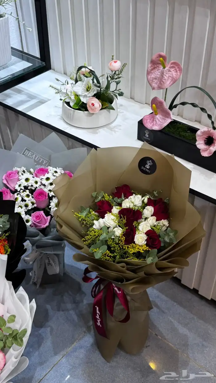 باقات ورد عرض اليوم زهور السنديان 3