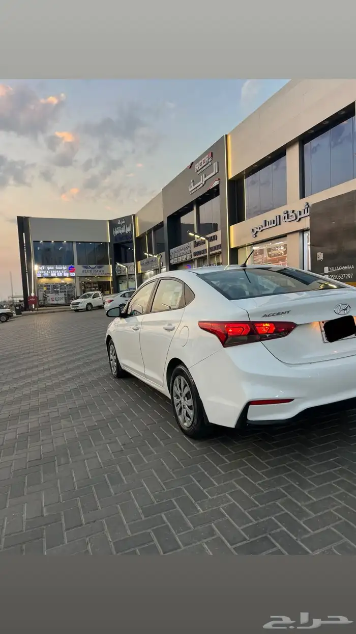 هيونداي اكسنت قمة بالنظافة 2020 5