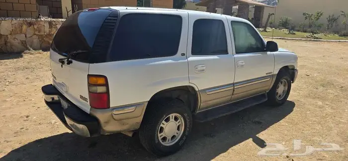 يوكون أمريكي 2001 أبيض للبيع محافظة تنومة 5