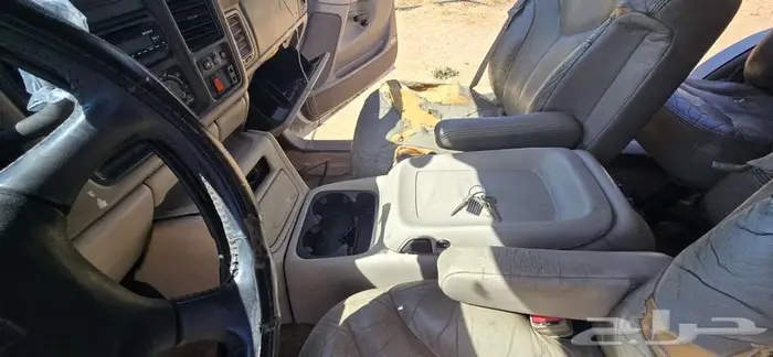 يوكون أمريكي 2001 أبيض للبيع محافظة تنومة 13